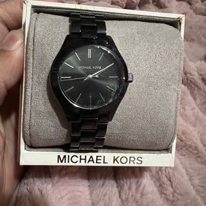 Michael Kors watch black chain-link